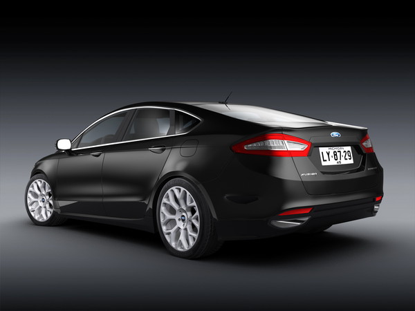 fusion 2013 3ds - Ford Fusion (2013) by Swan3DStudios